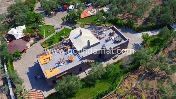 Gelin Damat - Assos Dionysos Hotel-ASSOS DİONYSOS HOTEL- Teras Üst Görünüm